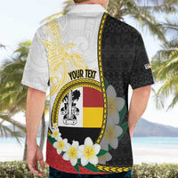 Personalised PNG Madang Provins Hawaiian Shirt Papua New Guinea Plumeria Melanesian Pattern LT14 - Polynesian Pride