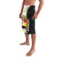 Personalised PNG Madang Provins Lavalava Papua New Guinea Plumeria Melanesian Pattern - Polynesian Pride