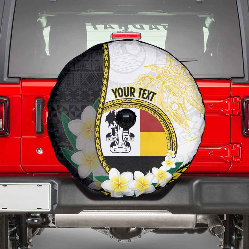 Personalised PNG Madang Provins Spare Tire Cover Papua New Guinea Plumeria Melanesian Pattern LT14 - Polynesian Pride