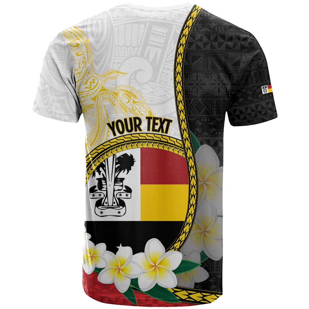 Personalised PNG Madang Provins T Shirt Papua New Guinea Plumeria Melanesian Pattern LT14 - Polynesian Pride