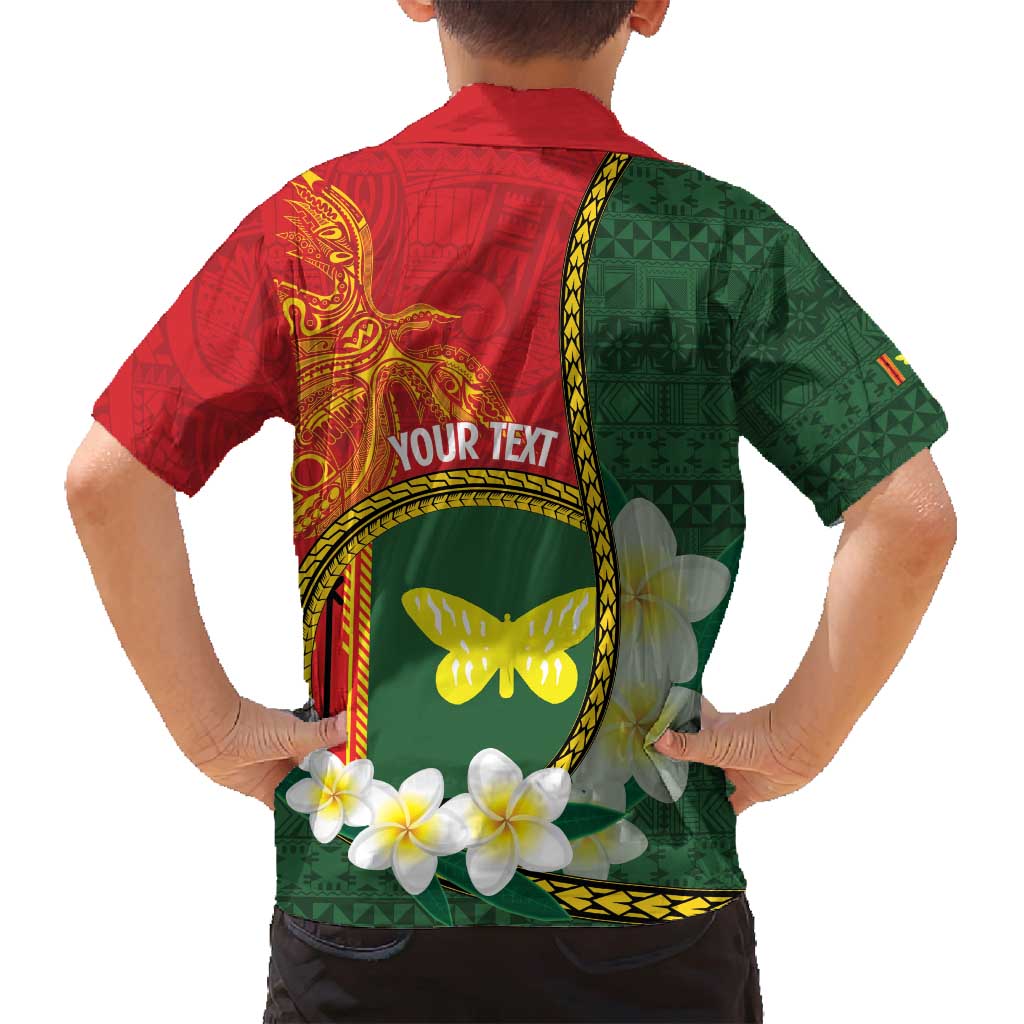 Personalised PNG Oro Provins Family Matching Puletasi and Hawaiian Shirt Papua New Guinea Plumeria Melanesian Pattern LT14 - Polynesian Pride