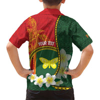Personalised PNG Oro Provins Hawaiian Shirt Papua New Guinea Plumeria Melanesian Pattern LT14 - Polynesian Pride