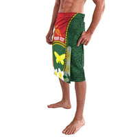 Personalised PNG Oro Provins Lavalava Papua New Guinea Plumeria Melanesian Pattern LT14 - Polynesian Pride