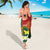 Personalised PNG Oro Provins Sarong Papua New Guinea Plumeria Melanesian Pattern - Polynesian Pride
