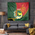Personalised PNG Oro Provins Tapestry Papua New Guinea Plumeria Melanesian Pattern - Polynesian Pride