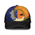 PNG Niu Ailan Baseball Net Cap Papua New Guinea Plumeria Melanesian Pattern - Polynesian Pride