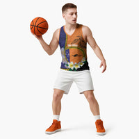 Personalised PNG Niu Ailan Basketball Jersey Papua New Guinea Plumeria Melanesian Pattern LT14 - Polynesian Pride