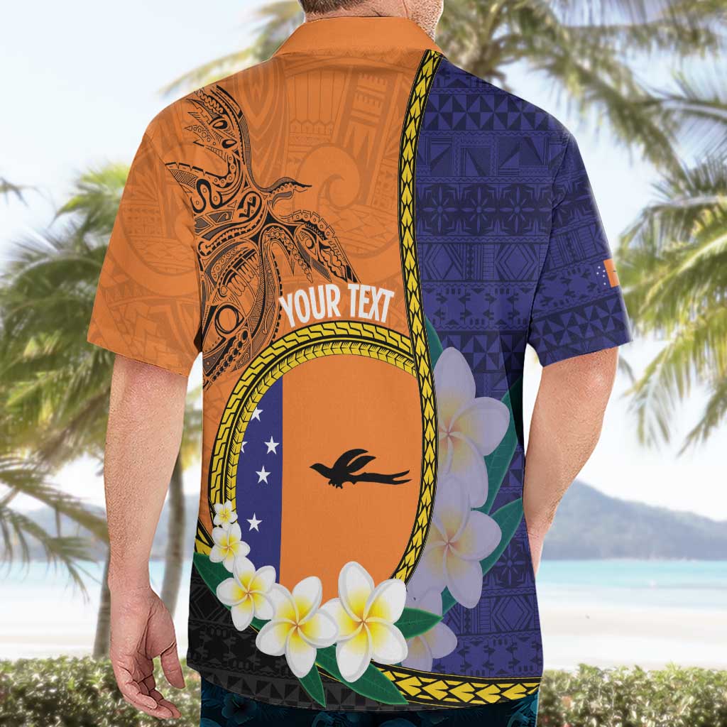 Personalised PNG Niu Ailan Hawaiian Shirt Papua New Guinea Plumeria Melanesian Pattern LT14 - Polynesian Pride