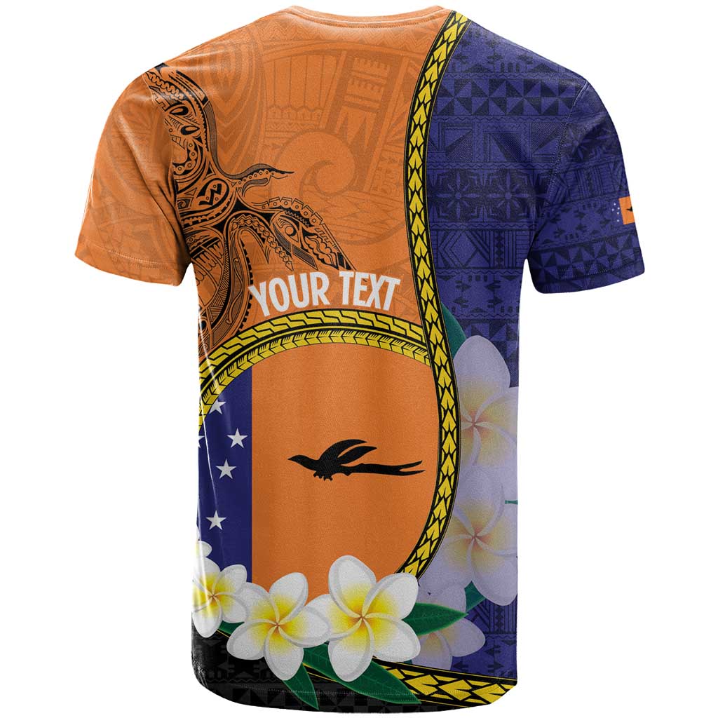 Personalised PNG Niu Ailan T Shirt Papua New Guinea Plumeria Melanesian Pattern LT14 - Polynesian Pride