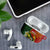 Personalised PNG Simbu Provins AirPods Case Papua New Guinea Plumeria Melanesian Pattern - Polynesian Pride