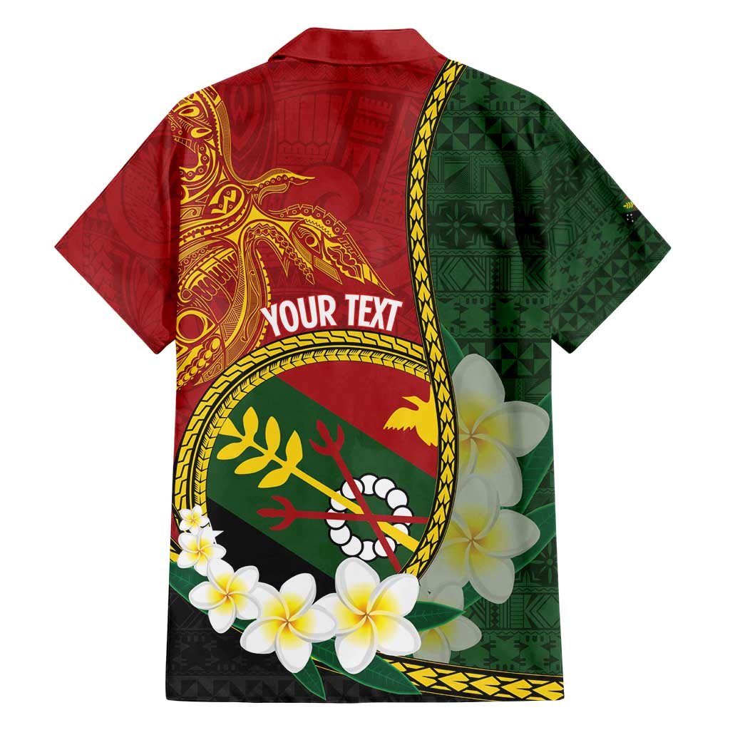 Personalised PNG Simbu Provins Family Matching Off Shoulder Maxi Dress and Hawaiian Shirt Papua New Guinea Plumeria Melanesian Pattern LT14 - Polynesian Pride