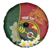Personalised PNG Simbu Provins Spare Tire Cover Papua New Guinea Plumeria Melanesian Pattern LT14 - Polynesian Pride