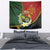 Personalised PNG Simbu Provins Tapestry Papua New Guinea Plumeria Melanesian Pattern - Polynesian Pride