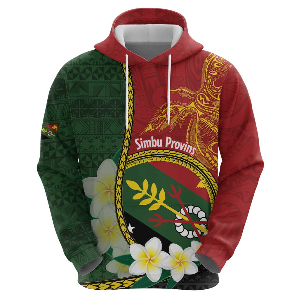 Personalised PNG Simbu Provins Zip Hoodie Papua New Guinea Plumeria Melanesian Pattern LT14 - Polynesian Pride