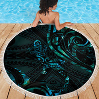 New Zealand Skink Beach Blanket Aotearoa Maori Mix Paua Shell LT14 - Polynesian Pride