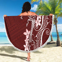 Oxblood Hawaii Beach Blanket Hammerhead Shark Tattoo Curve Polynesian LT14 - Polynesian Pride