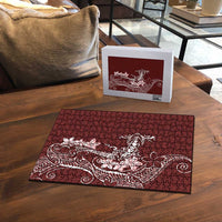 Oxblood Hawaii Puzzle Hammerhead Shark Tattoo Curve Polynesian LT14 - Polynesian Pride