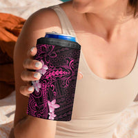 Pink Hawaii 4 in 1 Can Cooler Tumbler Hammerhead Shark Tattoo Curve Polynesian LT14 - Polynesian Pride