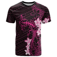 Pink Hawaii T-Shirt - Hammerhead Shark Tattoo Curve Polynesian LT14 Pink - Polynesian Pride