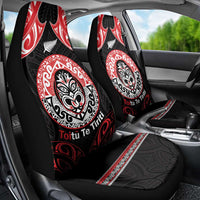Aotearoa Toitu Te Tiriti Car Seat Cover Haka Tiki Honour The Treaty LT14 - Polynesian Pride
