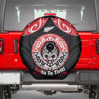 Aotearoa Toitu Te Tiriti Spare Tire Cover Haka Tiki Honour The Treaty LT14 - Polynesian Pride