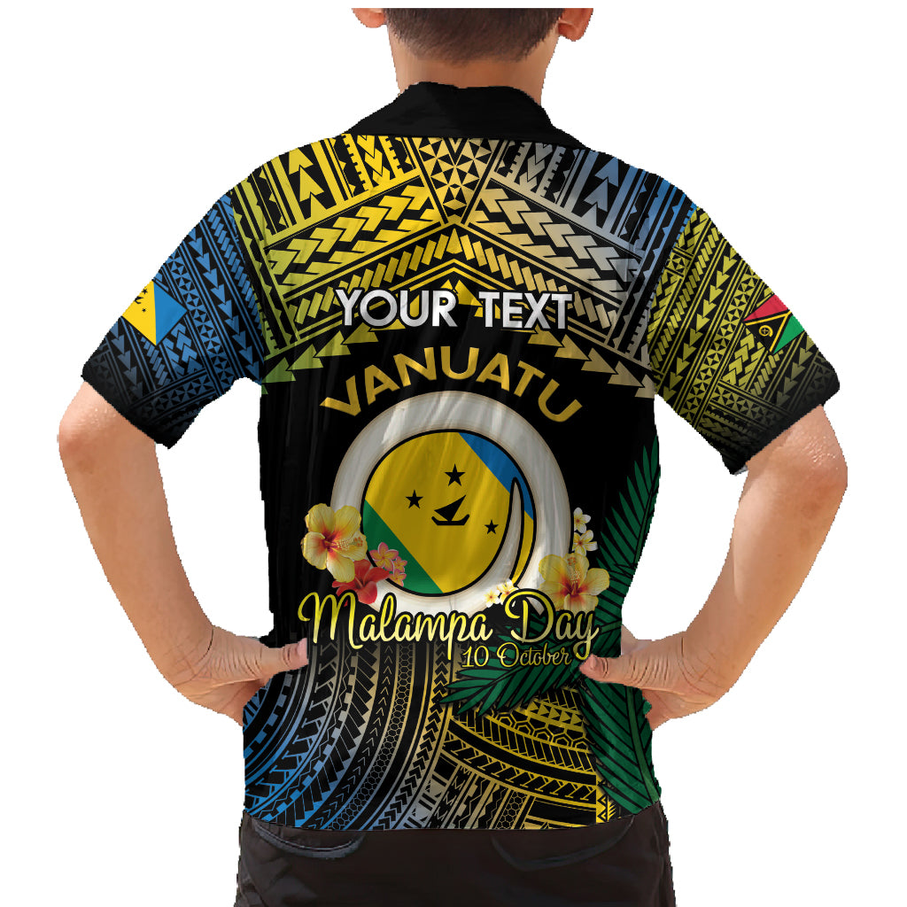 Personalised Malampa Day Family Matching Mermaid Dress and Hawaiian Shirt Vanuatu Provinces Polynesian Pattern LT14 - Polynesian Pride