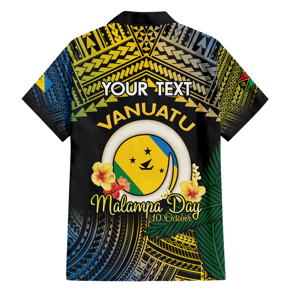 Personalised Malampa Day Family Matching Off Shoulder Maxi Dress and Hawaiian Shirt Vanuatu Provinces Polynesian Pattern LT14 - Polynesian Pride