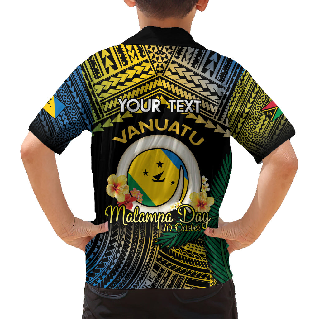 Personalised Malampa Day Family Matching Tank Maxi Dress and Hawaiian Shirt Vanuatu Provinces Polynesian Pattern LT14 - Polynesian Pride