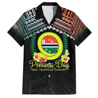 Personalised Penama Day Family Matching Puletasi and Hawaiian Shirt Vanuatu Provinces Polynesian Pattern