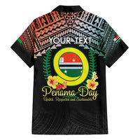 Personalised Penama Day Family Matching Summer Maxi Dress and Hawaiian Shirt Vanuatu Provinces Polynesian Pattern