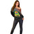 Personalised Penama Day Off Shoulder Sweater Vanuatu Provinces Polynesian Pattern