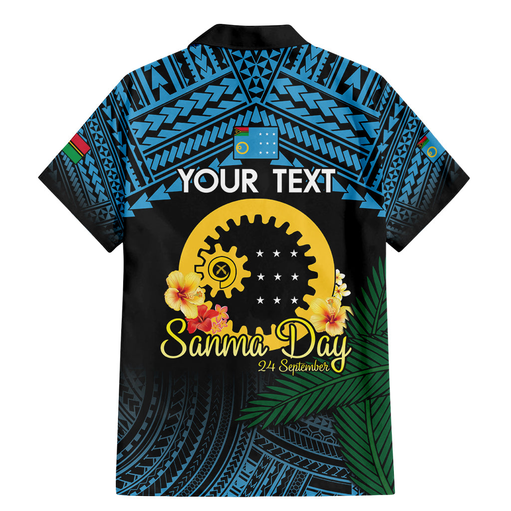 Personalised Sanma Day Family Matching Mermaid Dress and Hawaiian Shirt Vanuatu Provinces Polynesian Pattern LT14 - Polynesian Pride