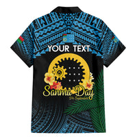 Personalised Sanma Day Family Matching Mermaid Dress and Hawaiian Shirt Vanuatu Provinces Polynesian Pattern LT14 - Polynesian Pride