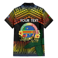 Personalised Tafea Day Family Matching Mermaid Dress and Hawaiian Shirt Vanuatu Provinces Polynesian Pattern LT14 - Polynesian Pride