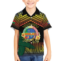 Personalised Tafea Day Hawaiian Shirt Vanuatu Provinces Polynesian Pattern