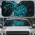 Personalised New Zealand Darts Auto Sun Shade Happiness Is A Tight Threesome Maori Paua Shell - Polynesian Pride