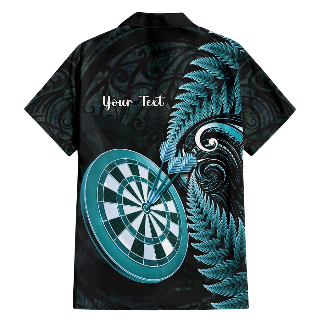 Personalised New Zealand Darts Family Matching Long Sleeve Bodycon Dress and Hawaiian Shirt Happiness Is A Tight Threesome Maori Paua Shell LT14 - Polynesian Pride