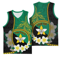 Personalised PNG Enga Provins Basketball Jersey Papua New Guinea Plumeria Melanesian Pattern LT14 - Polynesian Pride
