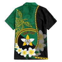 Personalised PNG Enga Provins Family Matching Tank Maxi Dress and Hawaiian Shirt Papua New Guinea Plumeria Melanesian Pattern LT14 - Polynesian Pride