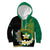 Personalised PNG Enga Provins Kid Hoodie Papua New Guinea Plumeria Melanesian Pattern - Polynesian Pride