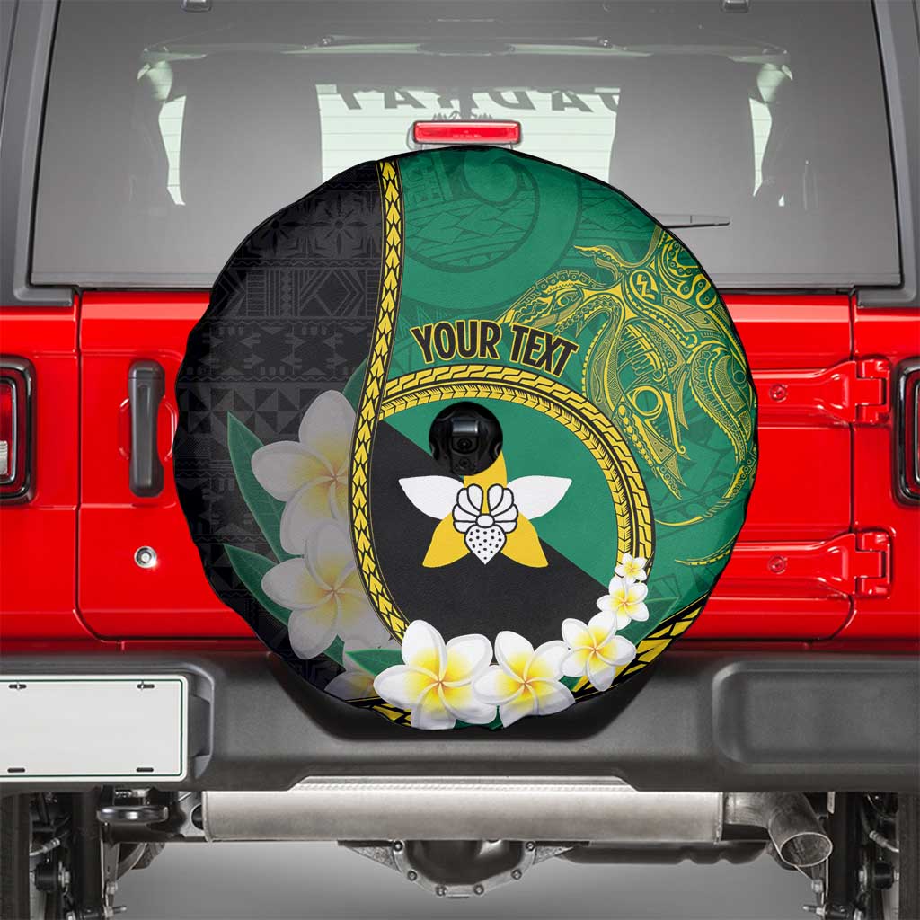 Personalised PNG Enga Provins Spare Tire Cover Papua New Guinea Plumeria Melanesian Pattern LT14 - Polynesian Pride