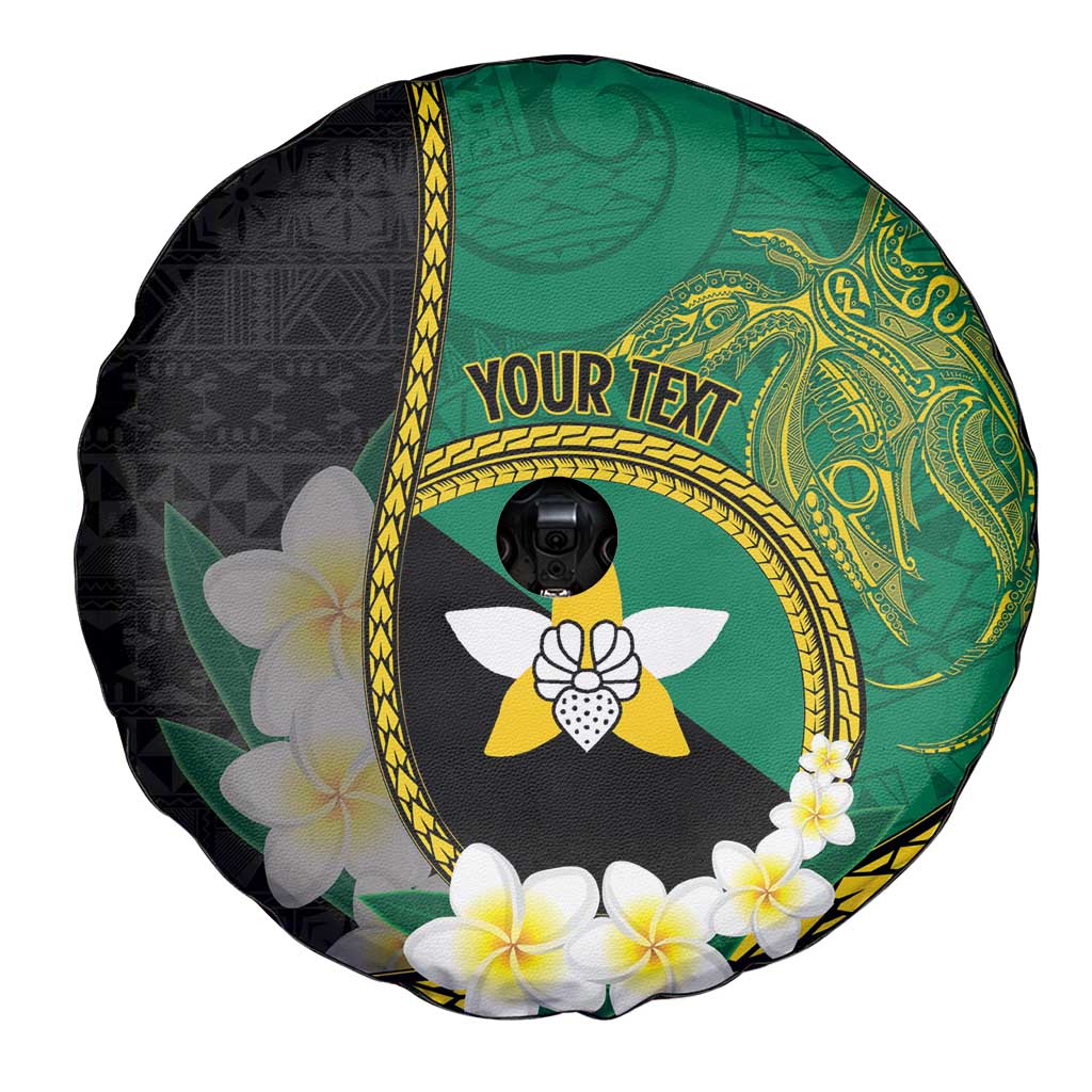Personalised PNG Enga Provins Spare Tire Cover Papua New Guinea Plumeria Melanesian Pattern LT14 - Polynesian Pride