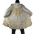 Gold White New Zealand Manta Ray Cloak Aotearoa Maori Haehae - Polynesian Pride