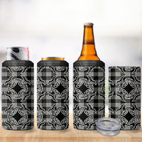 Eleele Hawaii Iwa Bird Palaka Motifs 4 in 1 Can Cooler Tumbler LT14 - Polynesian Pride