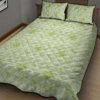 Omaomao Hawaii Iwa Bird Palaka Motifs Quilt Bed Set LT14 - Polynesian Pride