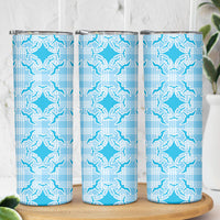Polu Hawaii Iwa Bird Palaka Motifs Skinny Tumbler LT14 - Polynesian Pride