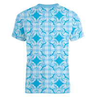 Polu Hawaii Iwa Bird Palaka Motifs Women V-Neck T-Shirt LT14 - Polynesian Pride