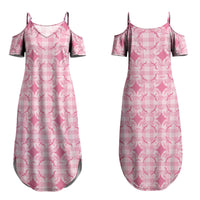 Alaka Hawaii Iwa Bird Palaka Motifs Couples Matching Summer Maxi Dress and Long Sleeve Button Shirt LT14 - Polynesian Pride