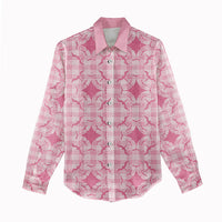 Alaka Hawaii Iwa Bird Palaka Motifs Women Casual Shirt LT14 - Polynesian Pride
