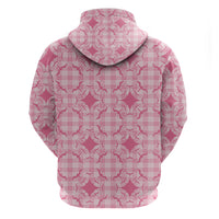 Alaka Hawaii Iwa Bird Palaka Motifs Zip Hoodie LT14 - Polynesian Pride